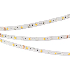 Лента RTW-SE-B60-10mm 24V RGBW-White (14.4 W/m, IP65, 5060, 5m) (Arlight, Открытый)