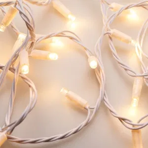 Светодиодная гирлянда ARD-STRING-CLASSIC-10000-WHITE-100LED-STD WARM (230V, 7W) (Ardecoled, IP65, 1 год)