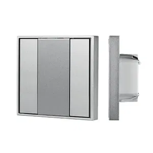 INTELLIGENT ARLIGHT Кнопочная панель DALI-201-23-2K-D2-IN Silver (BUS, Frame) (IARL, IP20 Металл, 3 года)