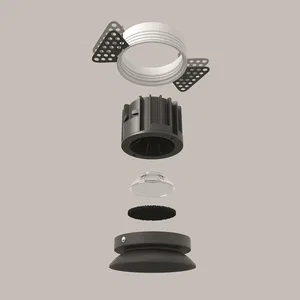 Встраиваемый светильник Technical DL058-12W3K-TRS-B