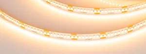 Лента UL-A240-10mm 24V Warm2400 (19 W/m, IP20, 5m) (Arlight, 7 лет)