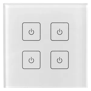 INTELLIGENT ARLIGHT Сенсорная панель DALI-901-11-ADDR-DIM-DT6-IN White (BUS) (IARL, IP20 Пластик, 3 года)