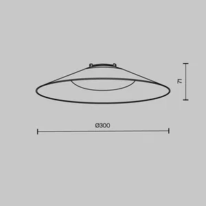 Трековый подвесной светильник Technical TR127B-12W3K-B