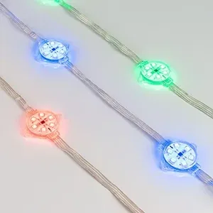 Модуль управляемый VISOR-SPI-5060-6-24V RGB 120deg (D40x12mm, 1.5W, IP68) (Arlight, Пластик, 3 года)