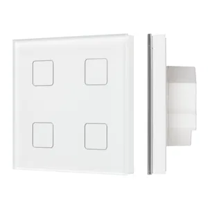 INTELLIGENT ARLIGHT Сенсорная панель DALI-301-11-IN White (BUS/24V, Backlight) (IARL, IP20 Пластик, 5 лет)