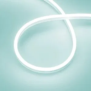 Лента герметичная AURORA-PS-A120-12x6mm 24V Azure (10 W/m, IP65, 2835, 5m) (Arlight, Силикон)