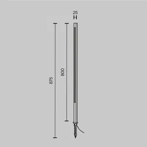 Ландшафтный светильник Outdoor O440FL-L12GF3K