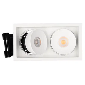 Светильник CL-SIMPLE-S148x80-2x9W Day4000 (WH, 45 deg) (Arlight, IP20 Металл, 3 года)