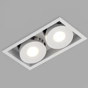Светильник CL-SIMPLE-S148x80-2x9W Day4000 (WH, 45 deg) (Arlight, IP20 Металл, 3 года)