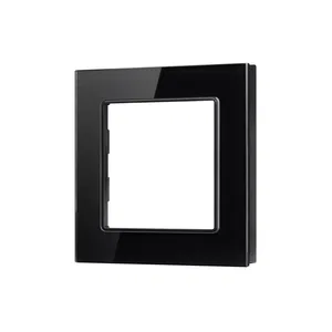 Рамка стеклянная FRM-GLARE-GS-1-BK (Arlight, -)