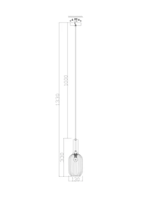 Подвесной светильник Freya FR8013PL-01AM