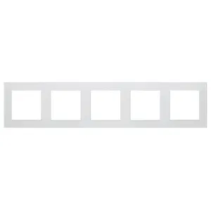 Рамка стеклянная FRM-GLARE-GS-5-WH (Arlight, -)