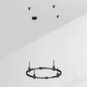 Основание ART-APRIORI-ROUND-HANG-R600 (BK) (Arlight, IP20 Металл, 3 года)