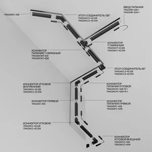 Шинопровод встраиваемый Technical TRX034-422.12B