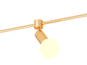 Светильник HOKASU PL12 Tube (GOLD/D55/140mm — 4K/10W/38deg)