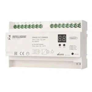 INTELLIGENT ARLIGHT Диммер DALI-504-TE-DIN(230V, 4x2A) (IARL, -)