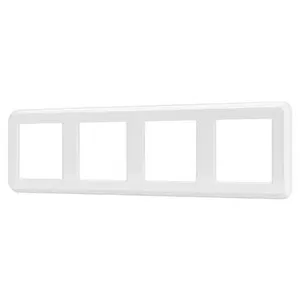 Рамка пластиковая FRM-VERSA-PL-4-WH (Arlight, -)