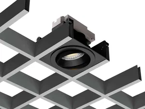 Светильник HOKASU DOT Grilyato-100 Spin (RAL9003/38deg — 5K/20W)