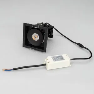 Светильник CL-SNODO-LUM-S80x80-9W Warm3000 (BK, 45 deg) (Arlight, IP20 Металл, 3 года)
