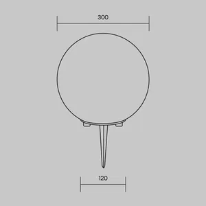 Ландшафтный светильник Outdoor O594FL-01W