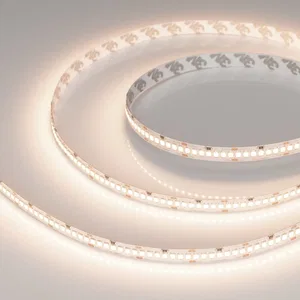 Лента RT-A252-10mm 24V Warm3500 (11 W/m, IP20, 2835, 5m) (Arlight, Открытый)