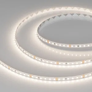 Лента UL-A120-8mm 24V Warm2400 (9.6 W/m, IP20, 5m) (Arlight, 7 лет)
