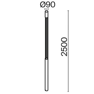 Садово-парковый светильник Outdoor O427FL-L30GF3K
