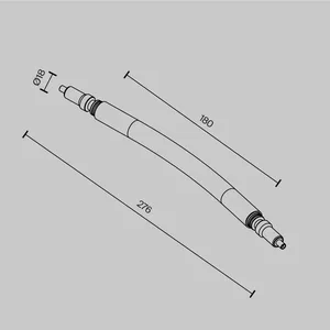 Комплектующие для систем освещения с токоведущими элементами Technical CA005FC-B