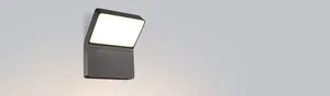 Светильник LGD-ECRAN-WALL-9W Warm3000 (GR, 108 deg, 230V) (Arlight, IP65 Металл, 3 года)