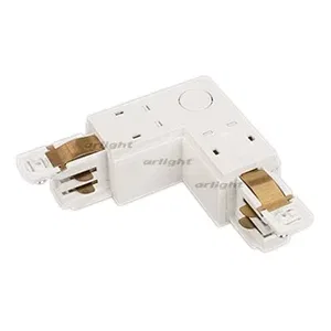 Коннектор угловой LGD-4TR-CON-L-INT-WH (D) (Arlight, IP20 Пластик, 3 года)