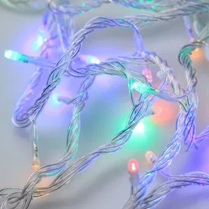 Светодиодная гирлянда ARD-STRING-HOME-5000-CLEAR-50LED-LIVE RGB (230V, 3.5W) (Ardecoled, IP20, 1 год)