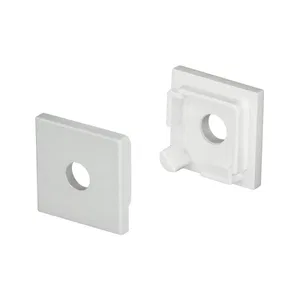 Заглушка SL-KANT-H16 SQUARE с отверстием (Arlight, Пластик)