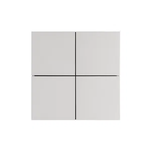 INTELLIGENT ARLIGHT Кнопочная панель KNX-304-23-IN Silver (BUS, Frameless) (IARL, IP20 Металл, 2 года)