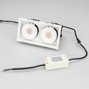 Светильник CL-SIMPLE-S148x80-2x9W Day4000 (WH, 45 deg) (Arlight, IP20 Металл, 3 года)