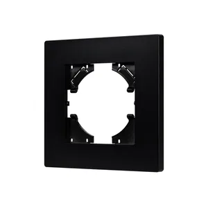 Рамка пластиковая FRM-PERIO-PL-1-BK (Arlight, -)