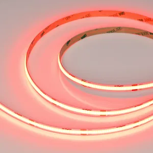 Лента COB-X480-8mm 24V Red (8 W/m, IP20, 5m) (Arlight, -)