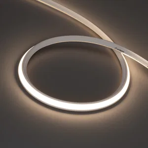 Лента герметичная MOONLIGHT-3D-T-X544-10x10mm 24V Day4000 (8 W/m, IP67, 5m, wire x1) (Arlight, Вывод боковой, 5 лет)