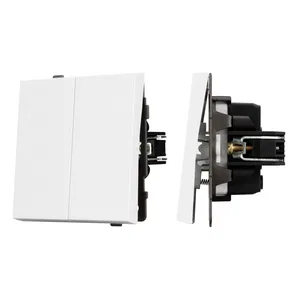 Механизм выключателя управления шторами SWT-TENDO-MKR2-PL-WH (230V, 10A) (Arlight, Белый)
