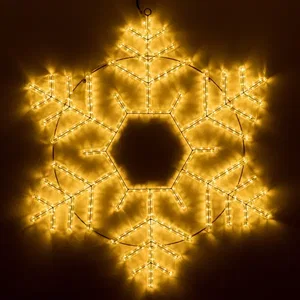 Фигура светодиодная ARD-SNOWFLAKE-M10-1000x900-504LED Warm (230V, 31W) (Ardecoled, IP65, 1 год)