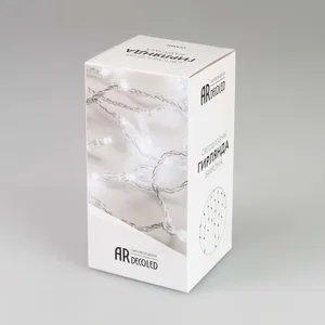 Светодиодная гирлянда ARD-EDGE-CLASSIC-2400x600-BLACK-88LED-FLASH WHITE (230V, 6W) (Ardecoled, IP65, 1 год)