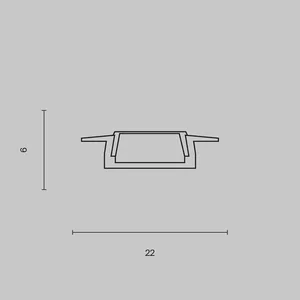 Профиль Led Strip ALM004S-2M