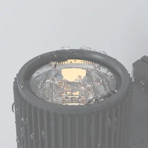 Уличный настенный светильник Outdoor O419WL-01GR