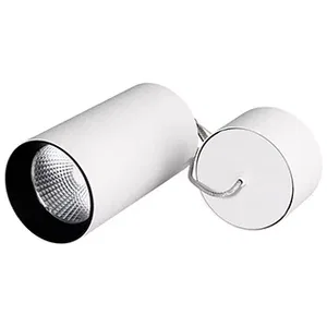 Светильник подвесной SP-POLO-R85-2-15W Warm White 40deg (White, Black Ring) (Arlight, IP20 Металл, 3 года)