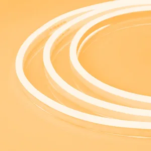 Гибкий неон ARL-NEON-1608PH-SIDE 24V Amber (Arlight, 8 Вт/м, IP65)