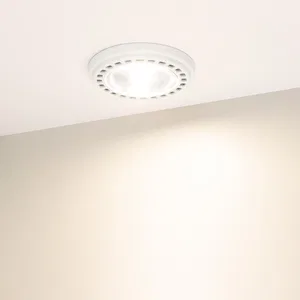 Лампа AR111-UNIT-G53-15W- Warm3000 (WH, 24 deg, 12V) (Arlight, Металл)