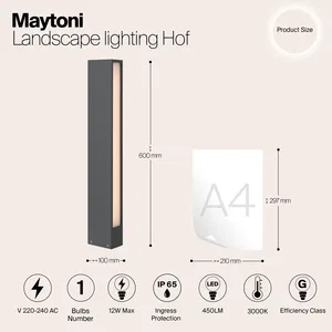 Ландшафтный светильник Outdoor O422FL-L12GF