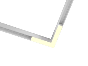 Светильник HOKASU OneLine LF Angle (ral9003/330mm/330mm/LT70 — 4K/20W/120deg)