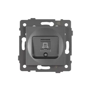 Механизм компьютерной розетки SCT-MPC1-PL-GR-V (RJ-45, CAT6) (Arlight, -)