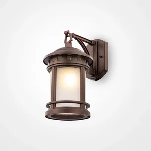 Уличный настенный светильник Outdoor O031WL-01BR