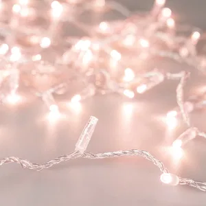 Светодиодная гирлянда ARD-STRING-CLASSIC-1000-CLEAR-100LED-PULSE Rose Gold (230V, 7W) (Ardecoled, IP65, 1 год)